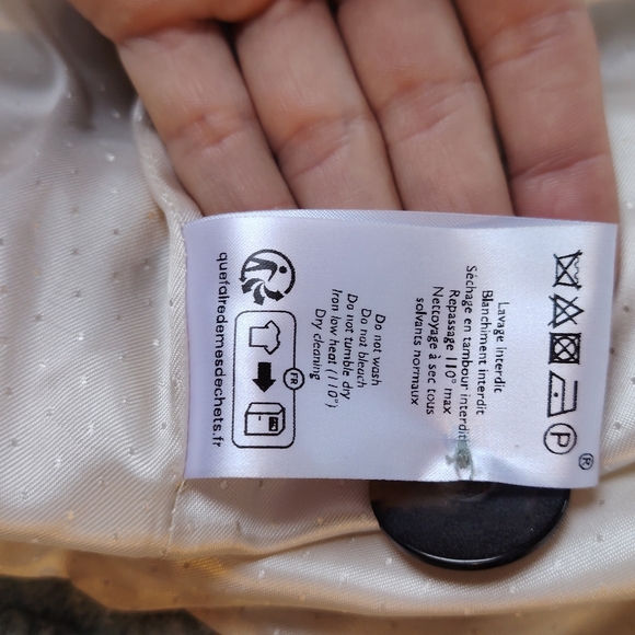 Sezane Léo Wool Short Coat - Picture 11 of 12